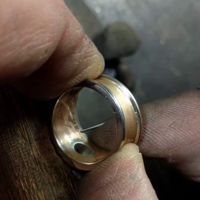 Engraving of Name and/or Year to Grey Home Ring