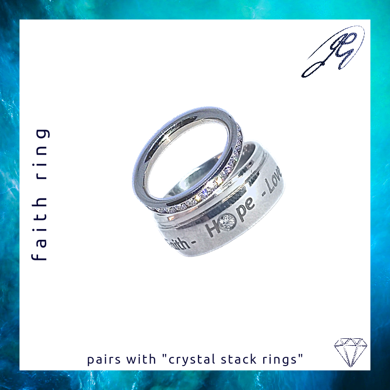 crystal stack rings