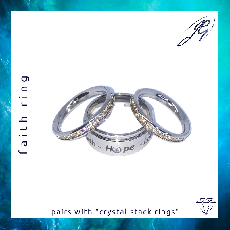 crystal stack rings