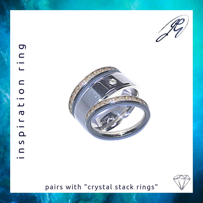 crystal stack rings