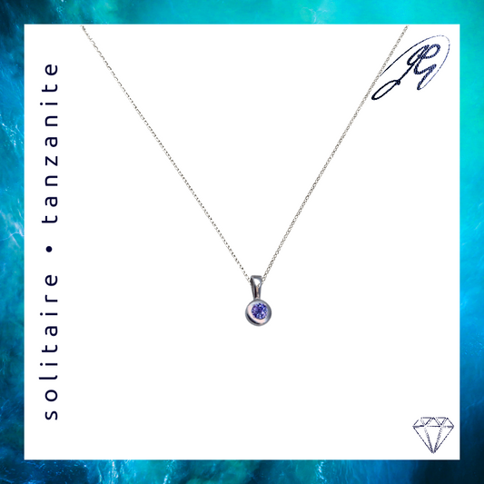 tanzanite • solitaire