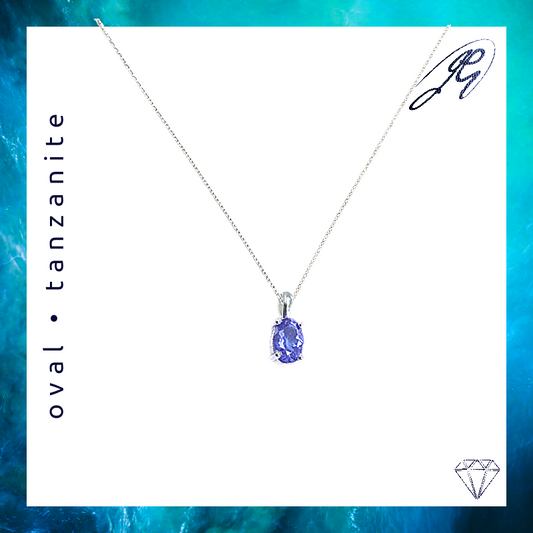 tanzanite • oval